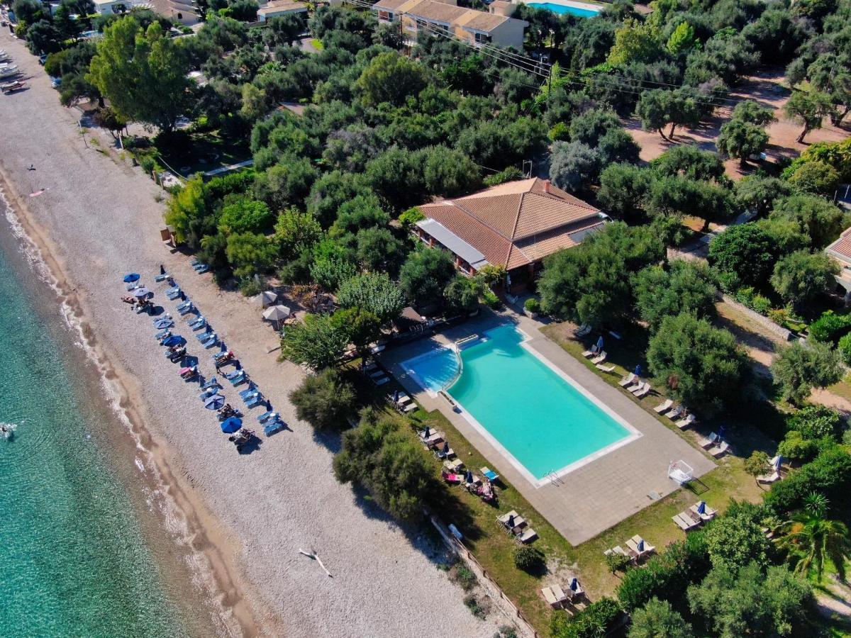 Pebbles And Sea At Barbati With Shared Pool Διαμέρισμα Εξωτερικό φωτογραφία