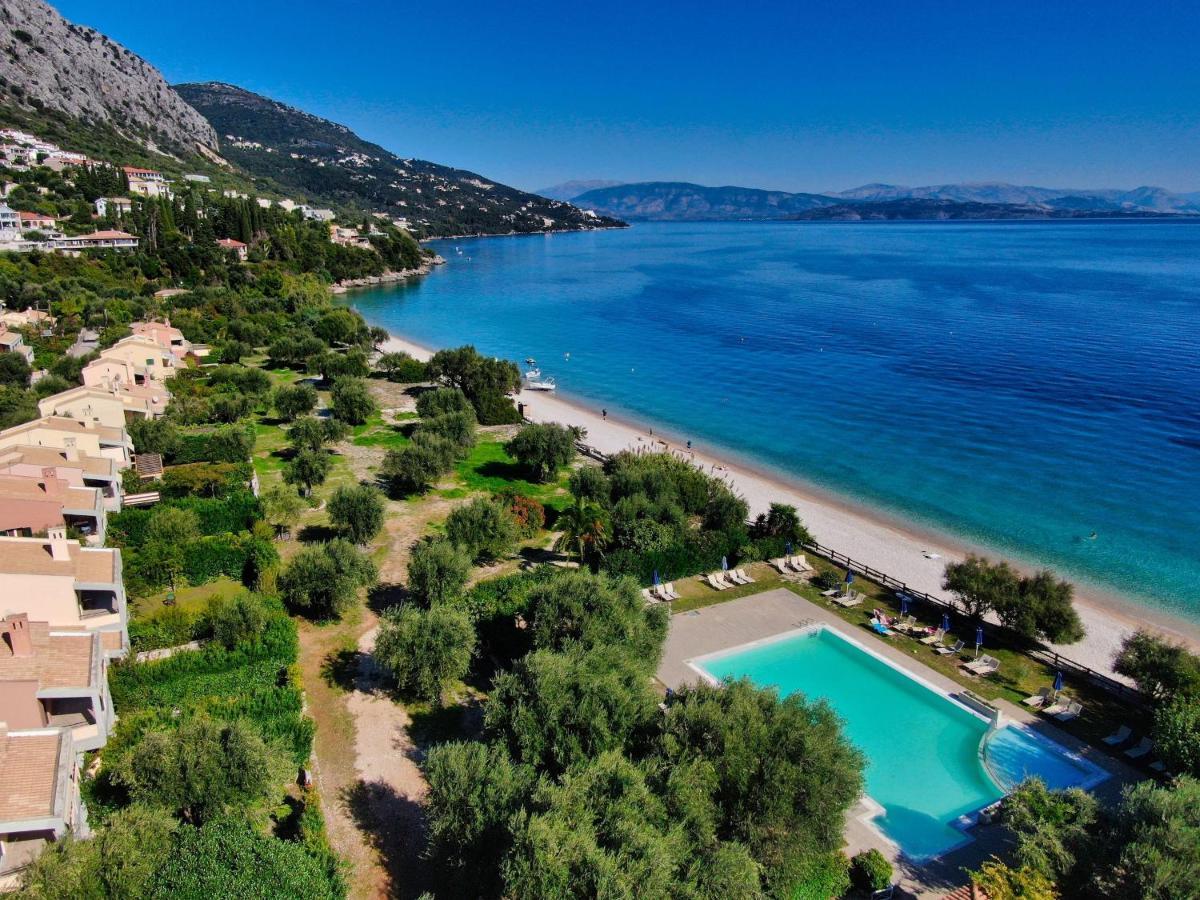 Pebbles And Sea At Barbati With Shared Pool Διαμέρισμα Εξωτερικό φωτογραφία