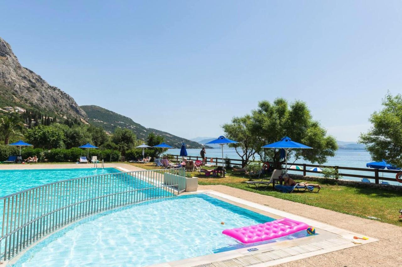 Pebbles And Sea At Barbati With Shared Pool Διαμέρισμα Εξωτερικό φωτογραφία